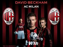 Beckham AC Milán wallpaper3