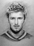 Kresba Davida Beckhama od Zdena