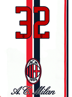 Beckham AC Milán wallpaper na mobil18