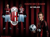 Beckham AC Milán wallpaper1